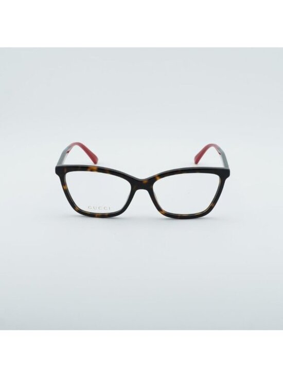 Gucci GG1989O 002 Square Eyeglasses - Havana 56mm main image 9